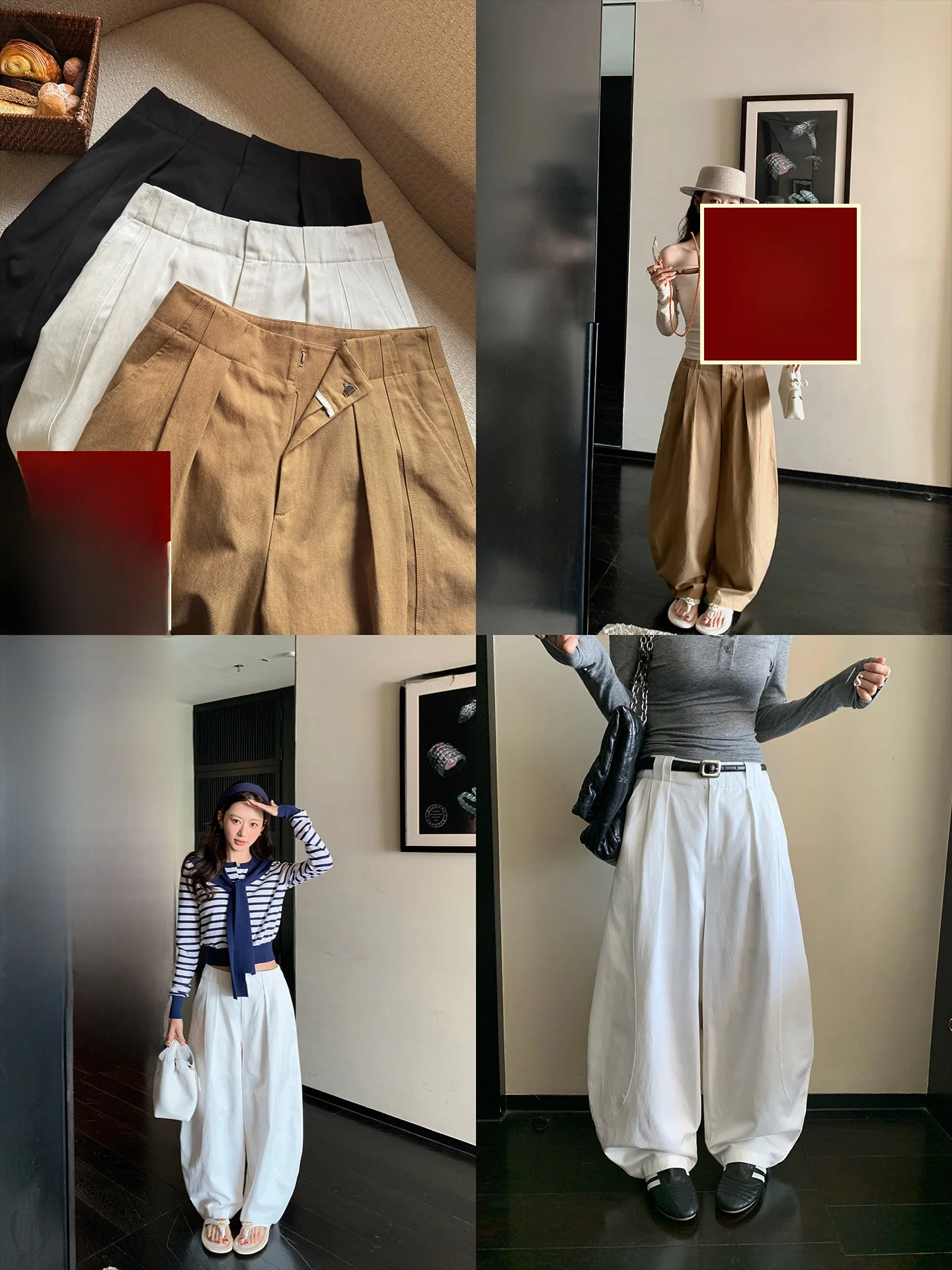 Высококачественные американские ретро-брюки для женщин: свободный крой, оригинальный дизайн, комфортная посадка, эластичный пояс
Высококачественные американские ретро-брюки для женщин: свободный крой, оригинальный дизайн, комфортная посадка, эластичный пояс