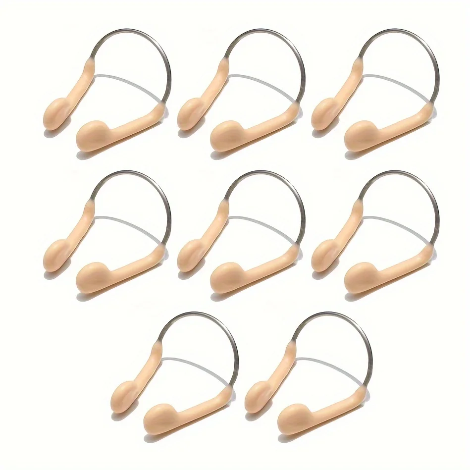 8pcs Swimming Nose Clips - With Nose Tips, Secure And Reliable, For Swimming, Waterproof, Protective Caps For Adults
8pcs Swimming Nose Clips - With Nose Tips, Secure And Reliable, For Swimming, Waterproof, Protective Caps For Adults