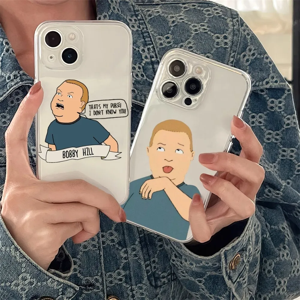 King Hill B-Bobby Phone Case For iPhone 11 12 Mini 13 14 15 Pro XS Max X 8 Plus SE XR Transparent Shell
King Hill B-Bobby Phone Case For iPhone 11 12 Mini 13 14 15 Pro XS Max X 8 Plus SE XR Transparent Shell