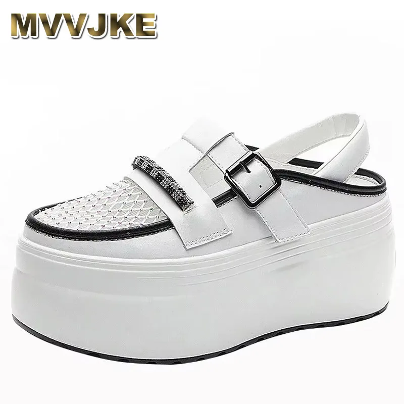 2025 Summer Cow Genuine Leather Rhinestone Slippers 8CM Women Bling Platform Wedge Sandals Elegance Fashion
2025 Summer Cow Genuine Leather Rhinestone Slippers 8CM Women Bling Platform Wedge Sandals Elegance Fashion
