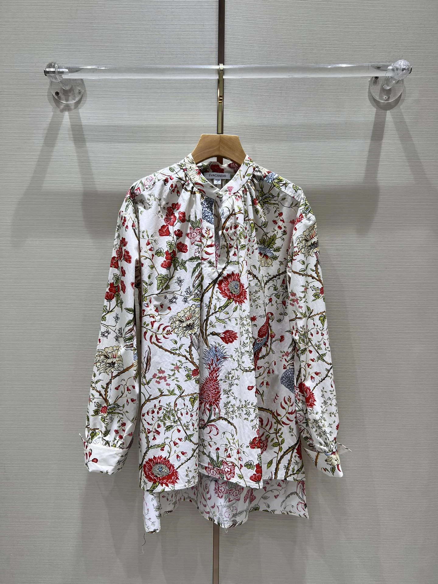 EVACANDIS Women Floral Printing Long Sleeve Shirts Spring New Vintage Bohemian Resort High Quality Tops Elegant Sweet Chic Tops
EVACANDIS Women Floral Printing Long Sleeve Shirts Spring New Vintage Bohemian Resort High Quality Tops Elegant Sweet Chic Tops