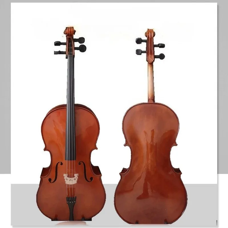 Full Size 4/4 3/4 1/2 1/4 1/8 Acoustic Cello Color Natural Glossy for Cello Beginner Eginners Practice Playing The Cello
Full Size 4/4 3/4 1/2 1/4 1/8 Acoustic Cello Color Natural Glossy for Cello Beginner Eginners Practice Playing The Cello