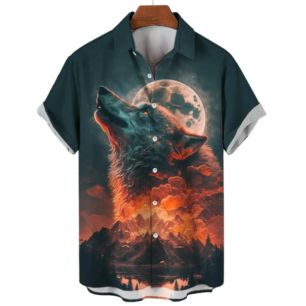 Wolf Graphic Short Sleeve Shirts For Men 3D Print Casual Oversized Men Shirt Animal Print Cool Stylish Shirts For Men Clothing
Wolf Graphic Short Sleeve Shirts For Men 3D Print Casual Oversized Men Shirt Animal Print Cool Stylish Shirts For Men Clothing