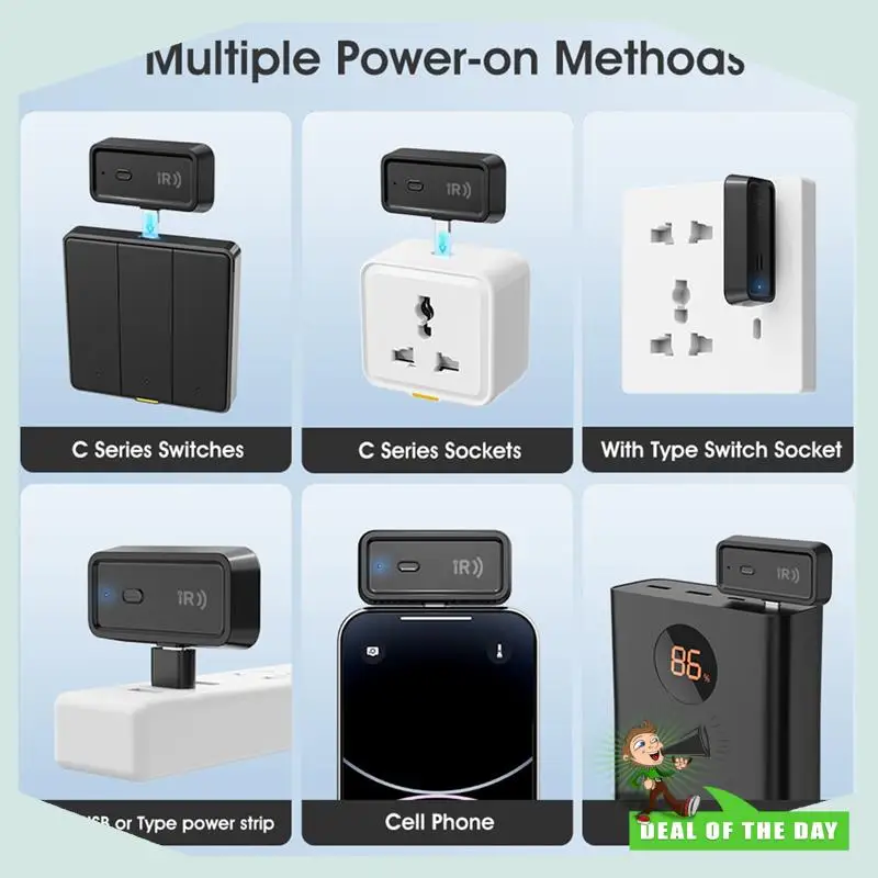 24-часовая доставка Tuya Zigbee IR Mini Smart Home Универсальный пульт дистанционного управления с голосовым временем для ТВ-вентилятора Кондиционера
24-часовая доставка Tuya Zigbee IR Mini Smart Home Универсальный пульт дистанционного управления с голосовым временем для ТВ-вентилятора Кондиционера