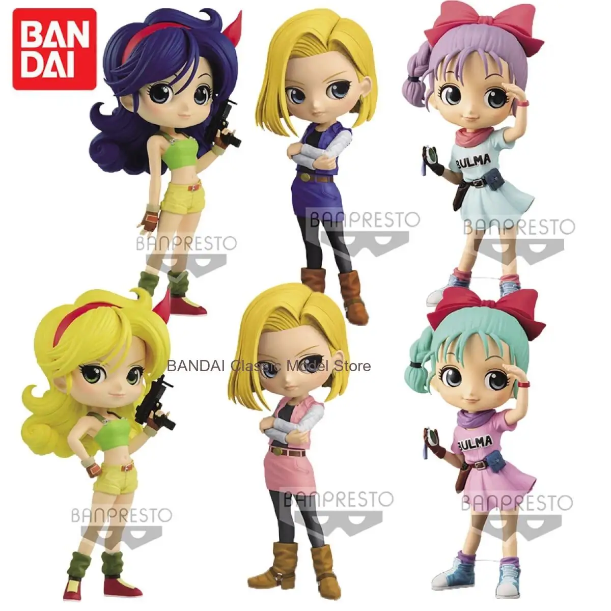 Оригинальная коллекционная фигурка Banpresto Dragon Ball Z Q Posket: Ланч, Лазули, Бульма – ПВХ-фигурка, модель, игрушка
Оригинальная коллекционная фигурка Banpresto Dragon Ball Z Q Posket: Ланч, Лазули, Бульма – ПВХ-фигурка, модель, игрушка