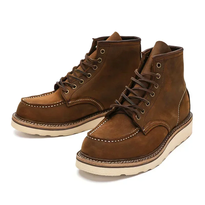Vintage British Men Casual Ankle Boots Cow Leather Shoes Tooling Handmade Autumn Winter Work Motorcycle Boots
Vintage British Men Casual Ankle Boots Cow Leather Shoes Tooling Handmade Autumn Winter Work Motorcycle Boots