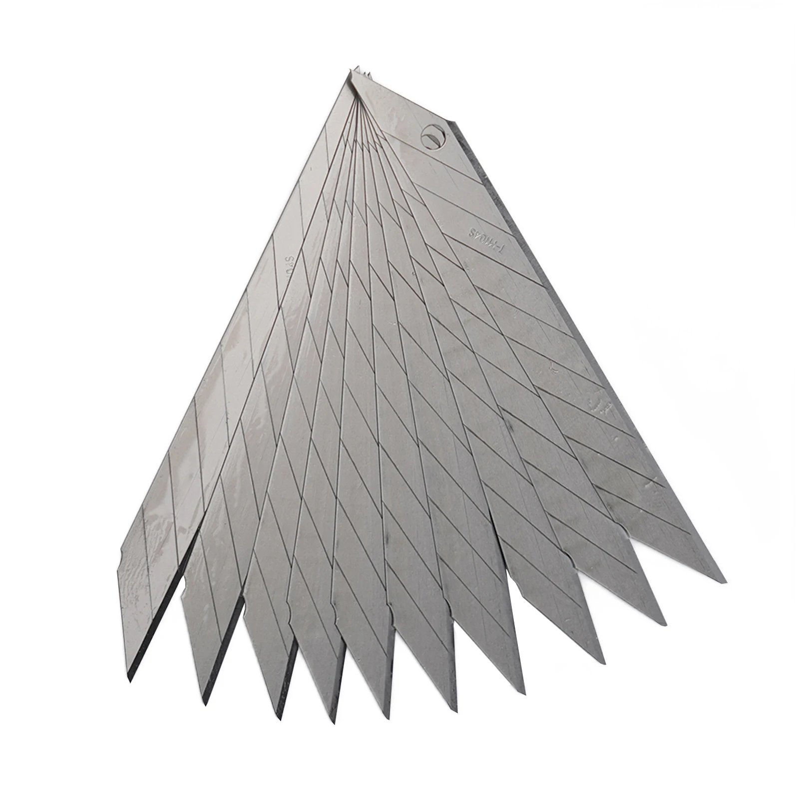 10pcs 30 Degrees Art Blade Art Cutter General Replacement Blade Cutting Carving Express Box Paper Envelope Opener Blade
10pcs 30 Degrees Art Blade Art Cutter General Replacement Blade Cutting Carving Express Box Paper Envelope Opener Blade