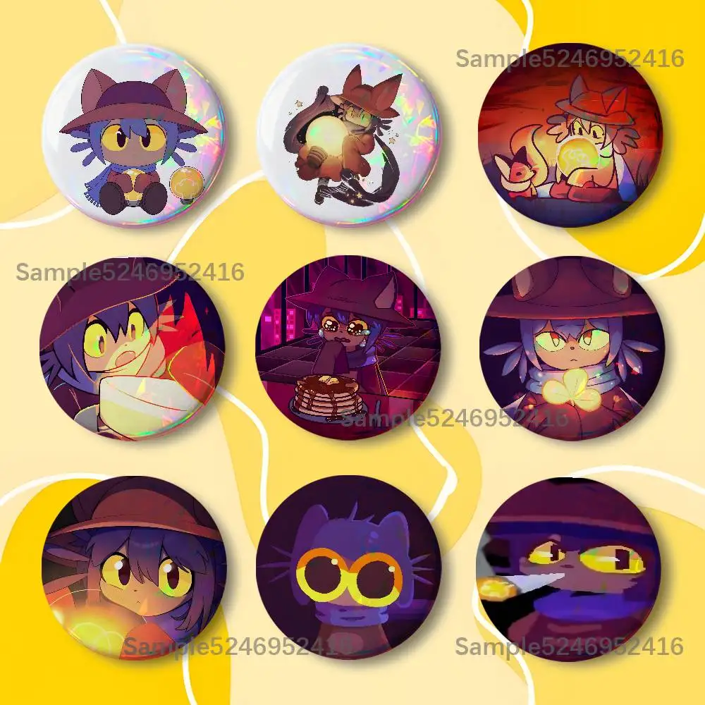 N-Niko O-Oneshot Game Round Button Pins Badge Creative Brooches Backpack Clothes Decoration Fashion Cartoon Jewelry Gifts
N-Niko O-Oneshot Game Round Button Pins Badge Creative Brooches Backpack Clothes Decoration Fashion Cartoon Jewelry Gifts