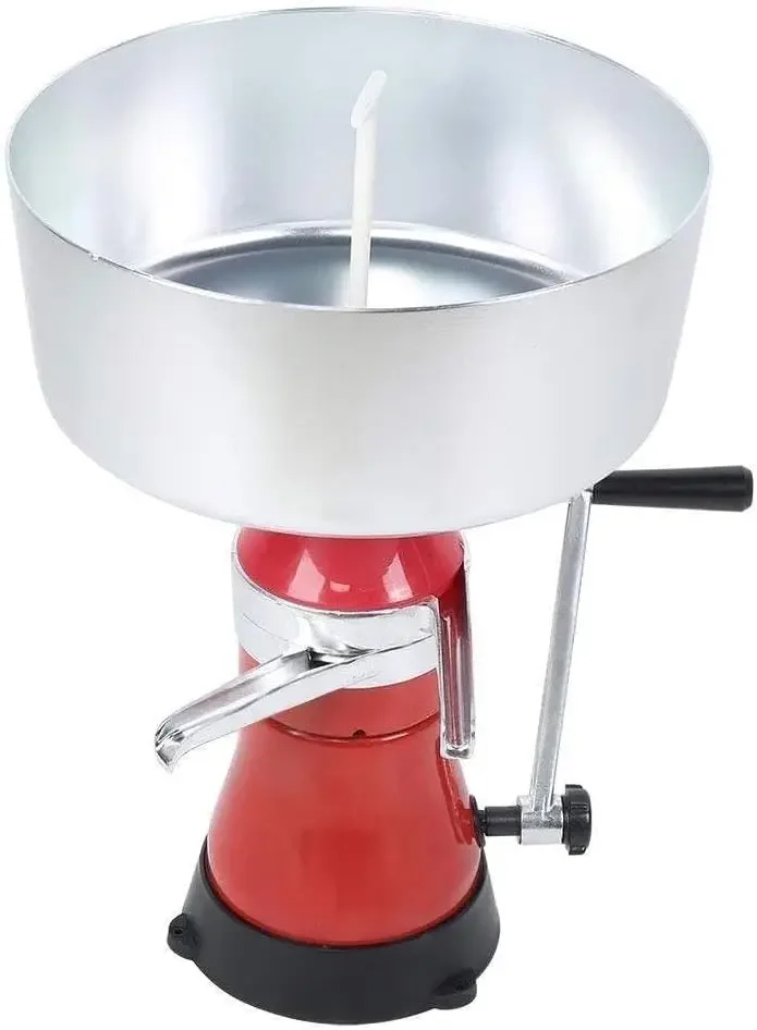Electric Milk Skimmer, Fresh Milk Cream Centrifugal Separator, Aluminum Alloy, Red, Manual, Home Dairy Farm Family
Electric Milk Skimmer, Fresh Milk Cream Centrifugal Separator, Aluminum Alloy, Red, Manual, Home Dairy Farm Family