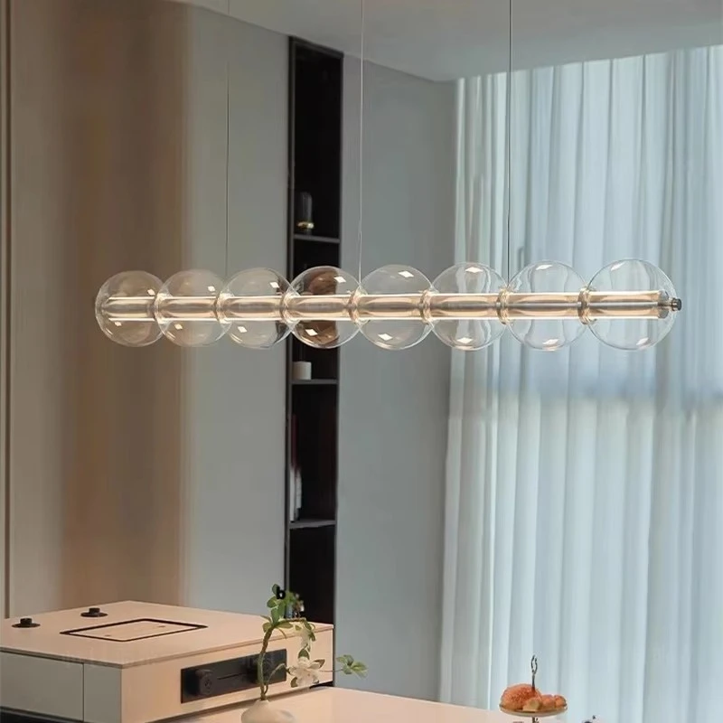 Italian Glass Bubble Pendant Light Dining Room Table Luce Sferica Glass Linear Lights Chandelier For Kitchen Island Bar Counter
Italian Glass Bubble Pendant Light Dining Room Table Luce Sferica Glass Linear Lights Chandelier For Kitchen Island Bar Counter