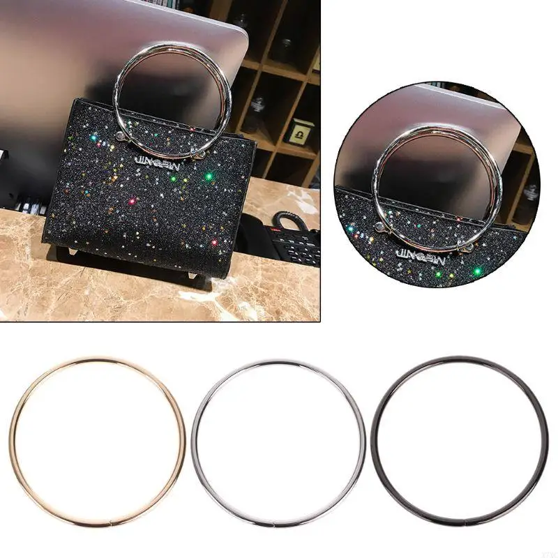X7XC 1PC Round Metal Replacement Top Handbags Handle Crossbody Bag Part Accessories
X7XC 1PC Round Metal Replacement Top Handbags Handle Crossbody Bag Part Accessories