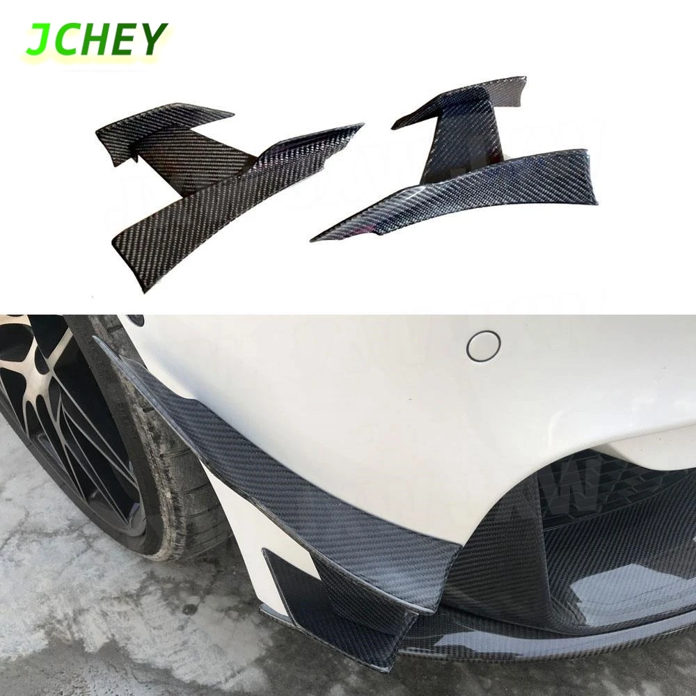 JCHEY Front Bumper Side Candards Fins Splitters Carbon Fiber Spoiler for BMW F80 M3 F82 F83 M4 2014 - 2017 Car Styling
JCHEY Front Bumper Side Candards Fins Splitters Carbon Fiber Spoiler for BMW F80 M3 F82 F83 M4 2014 - 2017 Car Styling