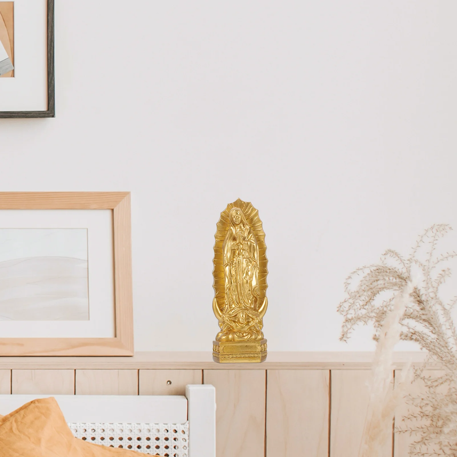 Religious Decor Resin Virgin Mary Statue Space-Saving Desktop Ornament for Home Office Church Decorations Mary Statue
Religious Decor Resin Virgin Mary Statue Space-Saving Desktop Ornament for Home Office Church Decorations Mary Statue