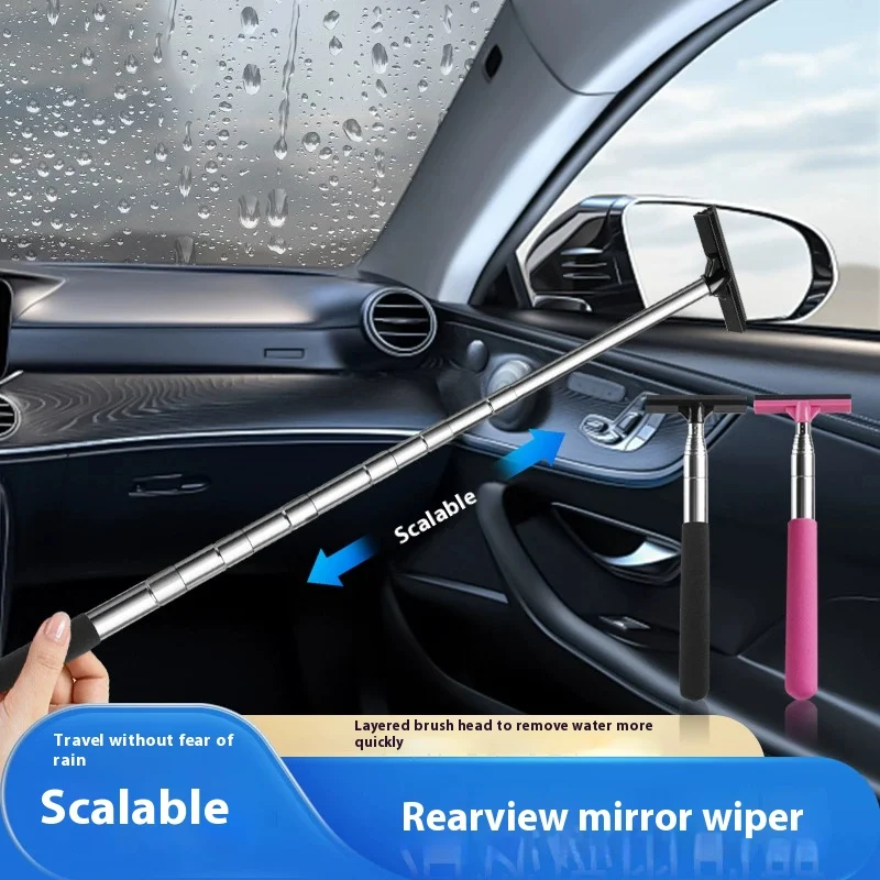 Универсальная пластина стеклоочистителя автомобиля — телескопическая полоса из нержавеющей стали для зеркала заднего вида, эффективно противозапотевающая и очищает оконное стекло
Универсальная пластина стеклоочистителя автомобиля — телескопическая полоса из нержавеющей стали для зеркала заднего вида, эффективно противозапотевающая и очищает оконное стекло