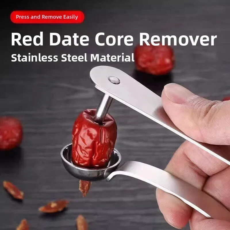Stainless Steel Date Pit Remover Tool Large Date Fruit Nutcracker Kitchen Tool Milk Date Core Removal Easy to Use Home Tool
Stainless Steel Date Pit Remover Tool Large Date Fruit Nutcracker Kitchen Tool Milk Date Core Removal Easy to Use Home Tool