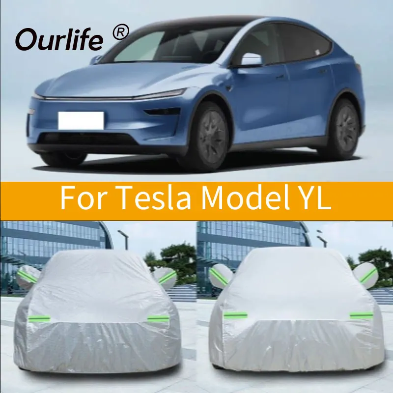 For Tesla Model YL 2026 Full Car Covers Outdoor Sun Anti UV Rain Snow Dust Protection Oxford Cloth Accessories
For Tesla Model YL 2026 Full Car Covers Outdoor Sun Anti UV Rain Snow Dust Protection Oxford Cloth Accessories