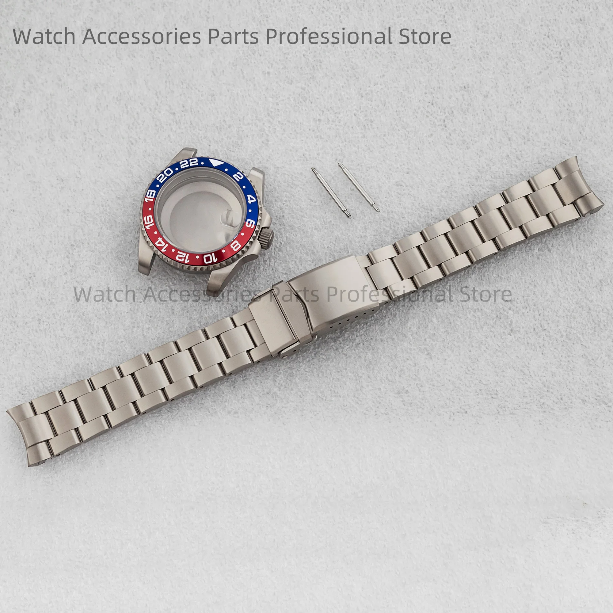 40mm Titanium Watch Case Strap Sapphire Crystal 20mm Titanium Watch Band For ETA2824 NH35 NH36 SUB GMT Watch Case
40mm Titanium Watch Case Strap Sapphire Crystal 20mm Titanium Watch Band For ETA2824 NH35 NH36 SUB GMT Watch Case