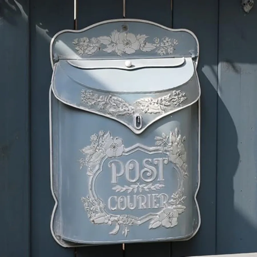 Wall Mount Mailbox for House Outside Vintage Metal Door Mailbox Antique Style Nostalgic Charm Home Decor Garden Vintage English
Wall Mount Mailbox for House Outside Vintage Metal Door Mailbox Antique Style Nostalgic Charm Home Decor Garden Vintage English