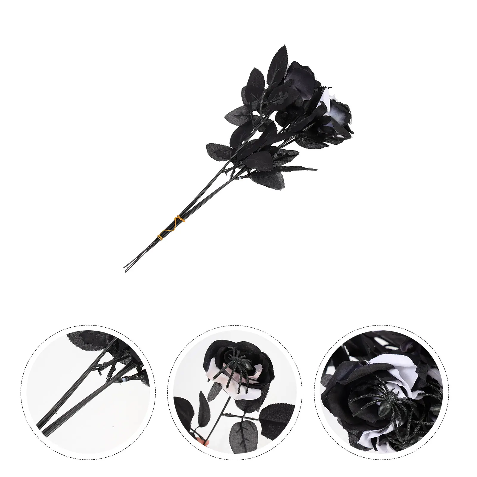 5 Pcs Artificial Flower Decoration Room Halloween Window Decorations Spiders Fake Flowers for Rose
5 Pcs Artificial Flower Decoration Room Halloween Window Decorations Spiders Fake Flowers for Rose