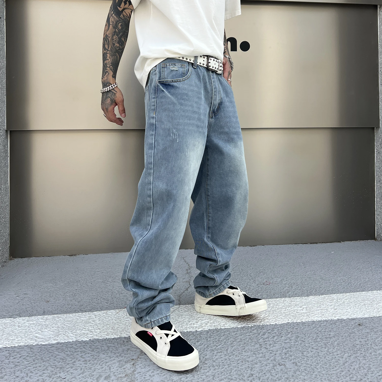 Harem Pant Jeans Men's 2025 New Trendy Brand Long Pants Men's American Spring Autumn Loose Casual Pants Retro Tapered Pants 
Harem Pant Jeans Men's 2025 New Trendy Brand Long Pants Men's American Spring Autumn Loose Casual Pants Retro Tapered Pants