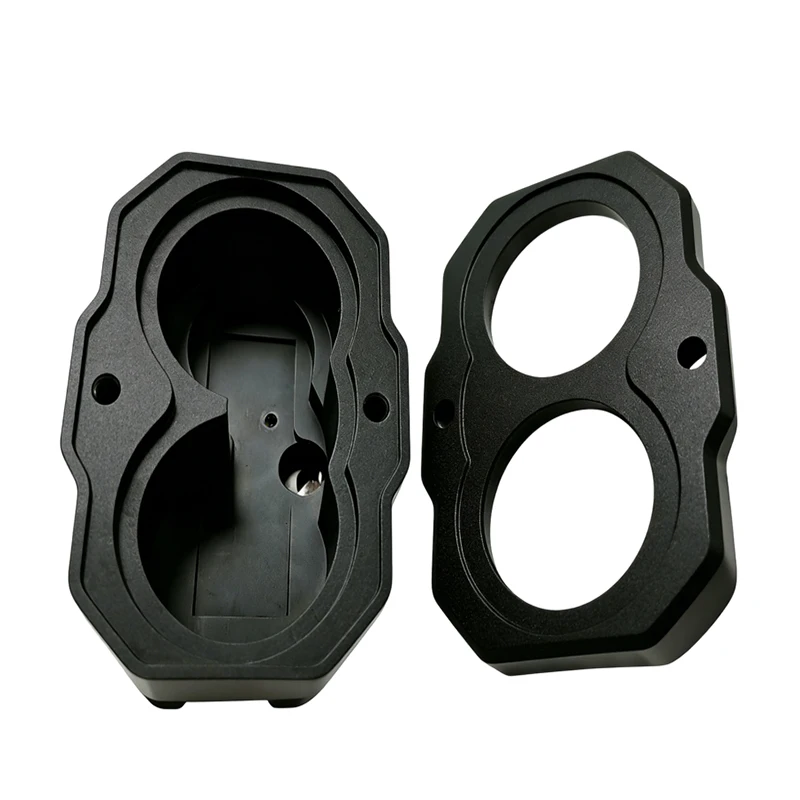 Custom CNC Milled Aluminum Housing with Black Hard Anodizing, Precision Machined Enclosure with Matching Cover
Custom CNC Milled Aluminum Housing with Black Hard Anodizing, Precision Machined Enclosure with Matching Cover