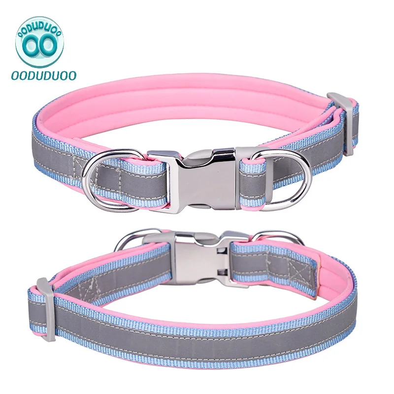 OODUDUOO Dog Collar Night Visibility Adjustable Soft Breathable Durable No Damaging the Hair Small Medium Dogs French Bulldog
OODUDUOO Dog Collar Night Visibility Adjustable Soft Breathable Durable No Damaging the Hair Small Medium Dogs French Bulldog