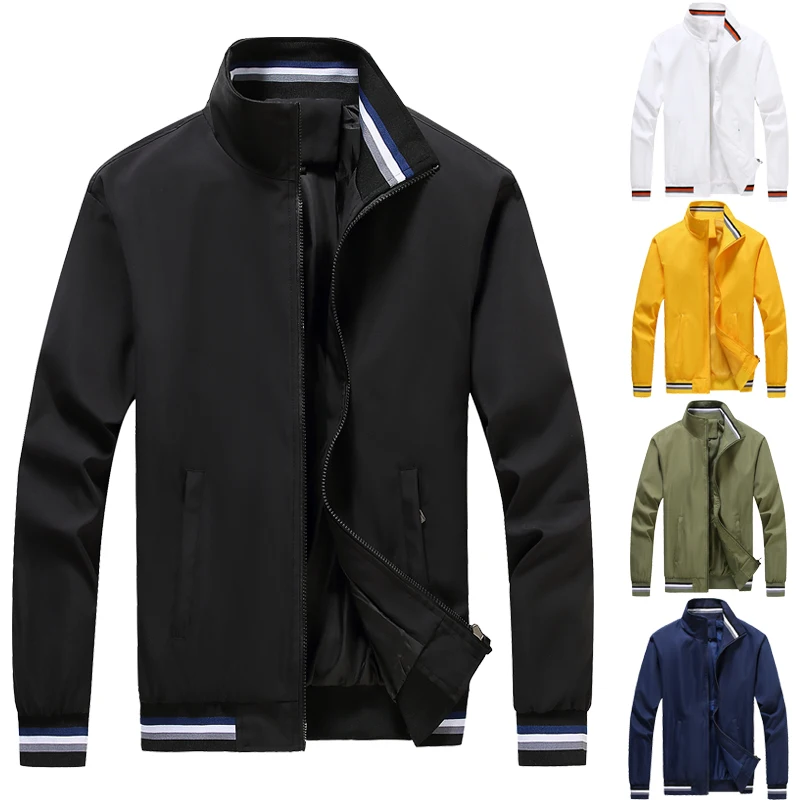 Spring Autumn Men's Bomber Jackets Casual Uniform Coats Lightweight College Varsity Jacket Bomber Mens Casual Coats Outwear Tops
Spring Autumn Men's Bomber Jackets Casual Uniform Coats Lightweight College Varsity Jacket Bomber Mens Casual Coats Outwear Tops