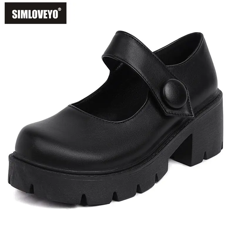 SIMLOVEYO New Women Mary Janes Pumps Round Toe Block Heels 6.5cm Platform 2.8cm Hook&Loop Plus Size 41 42 43 Casual Daily Shoes
SIMLOVEYO New Women Mary Janes Pumps Round Toe Block Heels 6.5cm Platform 2.8cm Hook&Loop Plus Size 41 42 43 Casual Daily Shoes