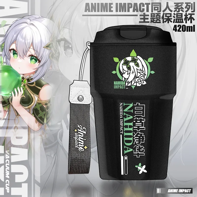 Anime Game GS Impact Cos Nahida Beelzebul Keqing Yae Miko Etc. Unisex 17X6.5cm Stainless Steel Insulated Water Cup Gift
Anime Game GS Impact Cos Nahida Beelzebul Keqing Yae Miko Etc. Unisex 17X6.5cm Stainless Steel Insulated Water Cup Gift