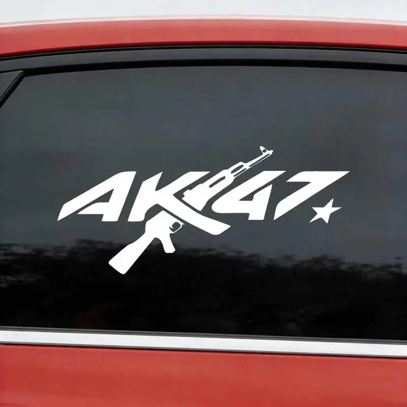 Ак-47 Car Sticker Vinyl Decal Waterproof Rear Window Motorcycle Camper Bumper Truck Laptop Decoration Y463
Ак-47 Car Sticker Vinyl Decal Waterproof Rear Window Motorcycle Camper Bumper Truck Laptop Decoration Y463