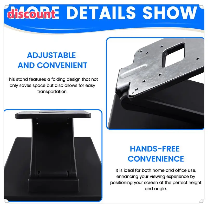Excellenttqualityy-Desktop Monitor Holder 10-24Inch Monitor Stand Portable Adjustable Folding Support
Excellenttqualityy-Desktop Monitor Holder 10-24Inch Monitor Stand Portable Adjustable Folding Support