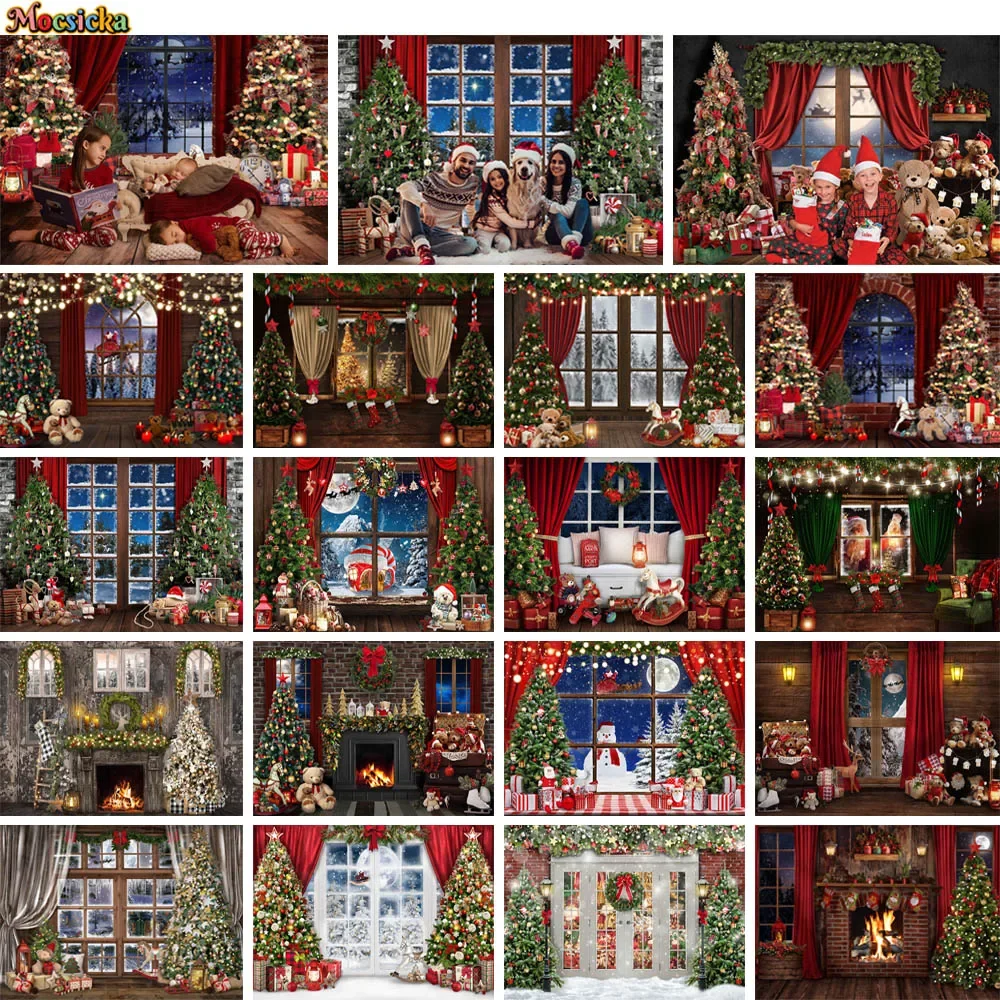 Mocsicka Christmas Backdrop For Photography Glitter Window Xmas Tree Gift Baby Portrait Photo Background Studio Photoshoot Props
Mocsicka Christmas Backdrop For Photography Glitter Window Xmas Tree Gift Baby Portrait Photo Background Studio Photoshoot Props