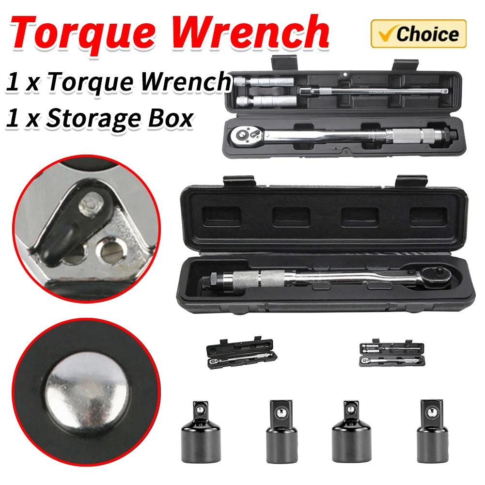 Ratchet Torque Wrench Square Drive 5-60N.m Reversible Ratchet Key 3/8 Inch Adjustable Torque Spanner Precise Preset Hand Tool
Ratchet Torque Wrench Square Drive 5-60N.m Reversible Ratchet Key 3/8 Inch Adjustable Torque Spanner Precise Preset Hand Tool