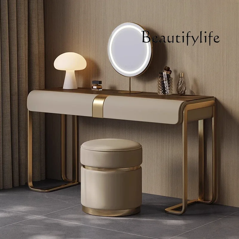 G45 Modern Organizer Vanity Table Luxury Decor Makeup Desk Dressing Table Light Mirror Peinadora Tocador Mujer Bedroom Furniture
G45 Modern Organizer Vanity Table Luxury Decor Makeup Desk Dressing Table Light Mirror Peinadora Tocador Mujer Bedroom Furniture