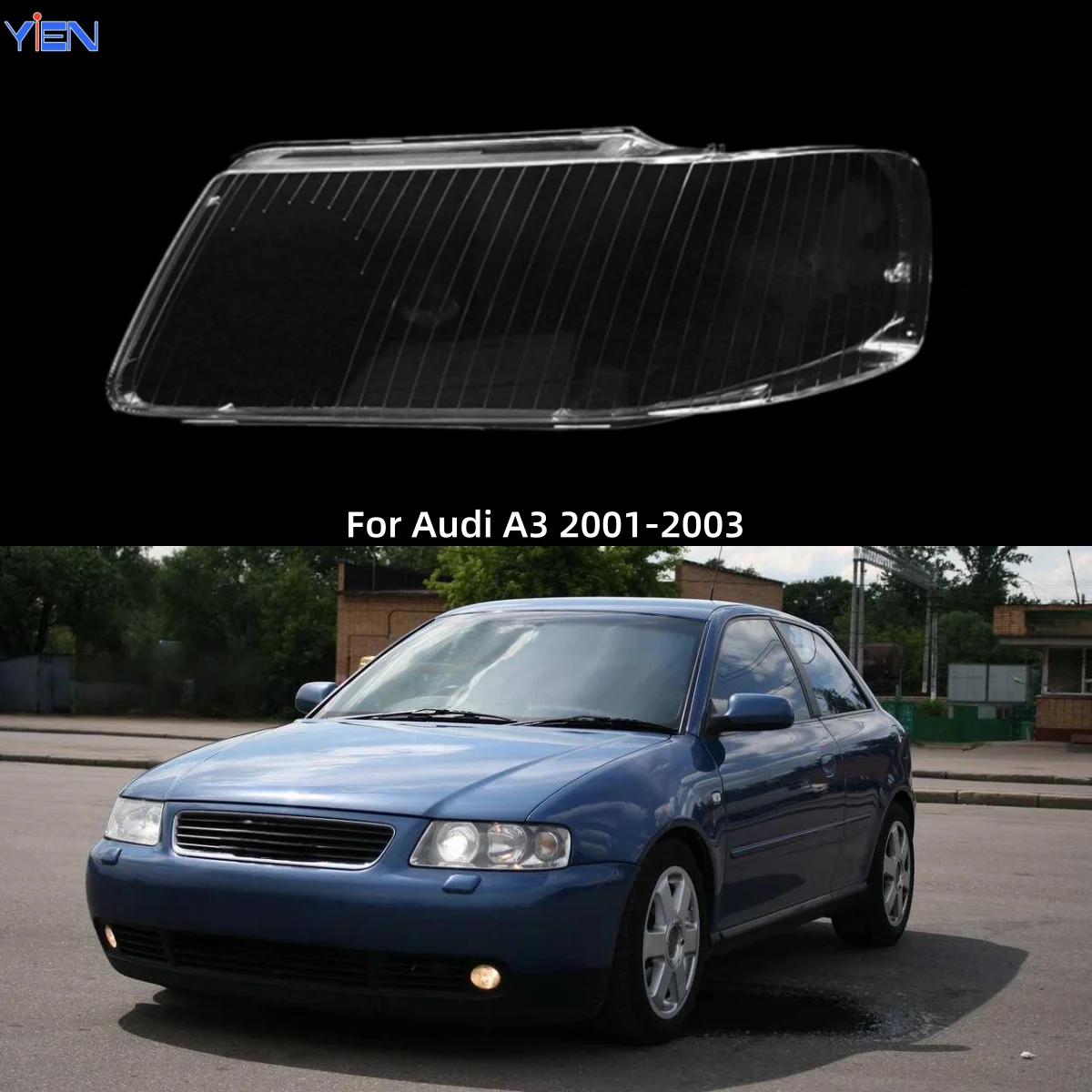 For Audi A3 2001 2002 2003 Vehicle Accessories Lampshade Caps Headlight Shell Lens Car Front Headlight Lens Cover Lights Shell
For Audi A3 2001 2002 2003 Vehicle Accessories Lampshade Caps Headlight Shell Lens Car Front Headlight Lens Cover Lights Shell