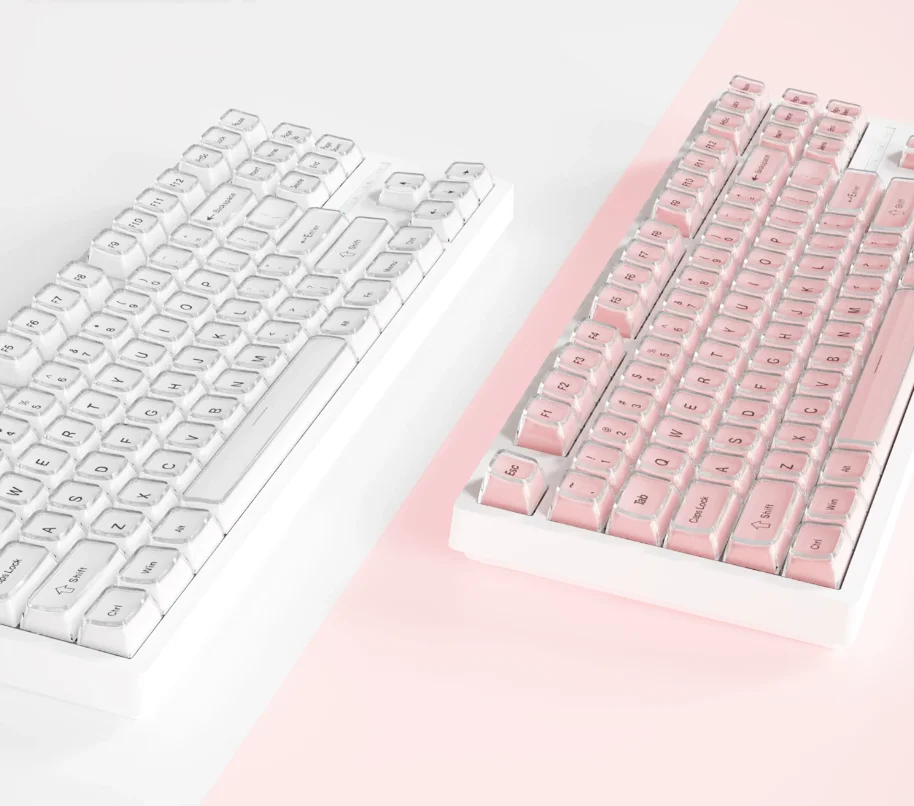 Crystal jelly keycap engraved side engraved PC + PBT magnetic axis mechanical keyboard cap wooting/ev63 adaptation
Crystal jelly keycap engraved side engraved PC + PBT magnetic axis mechanical keyboard cap wooting/ev63 adaptation