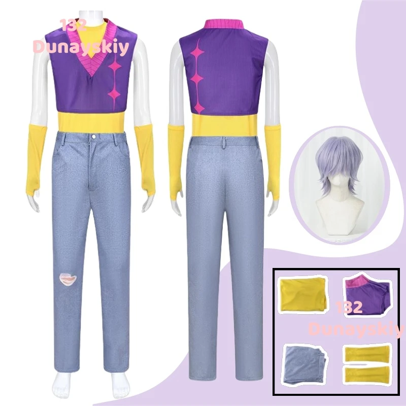 Demon Anime Hunters KPop Saja Boys Mystery Косплей Костюм Парик Рубашка Жилет Брюки Комплект Группа Идол Ролевая игра Костюм на Хэллоуин
Demon Anime Hunters KPop Saja Boys Mystery Косплей Костюм Парик Рубашка Жилет Брюки Комплект Группа Идол Ролевая игра Костюм на Хэллоуин