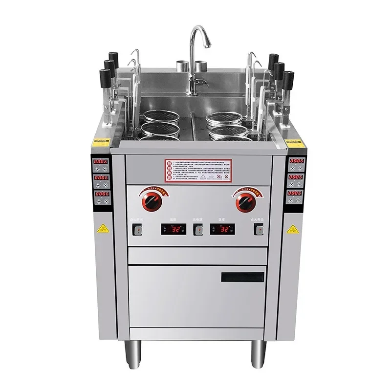 Automatic multi-function noodle cooking stove, commercial lifting noodle cooking machine automatic temperature control
Automatic multi-function noodle cooking stove, commercial lifting noodle cooking machine automatic temperature control