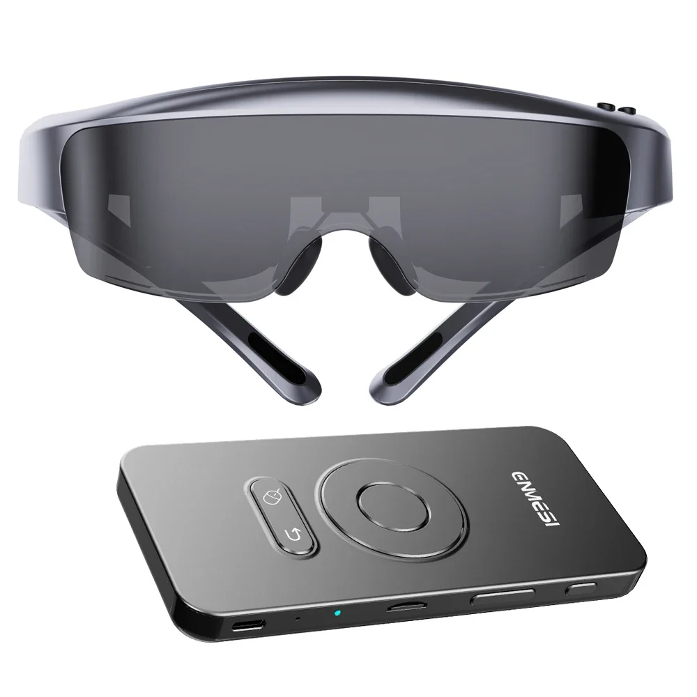 ENMESI V50 AR Glasses 1080P HMD OLED High Brightness With Diopter 400inch HD Giant Screen Private Cinema
ENMESI V50 AR Glasses 1080P HMD OLED High Brightness With Diopter 400inch HD Giant Screen Private Cinema