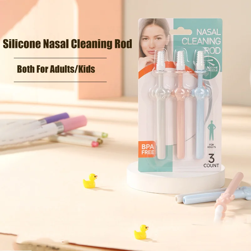 Safe Baby Nasal Cleaning Rod Silicone Adult Kids Nose Cleaner Gadgents Detachable Spiral Design Nostril Cleaning Removal
Safe Baby Nasal Cleaning Rod Silicone Adult Kids Nose Cleaner Gadgents Detachable Spiral Design Nostril Cleaning Removal