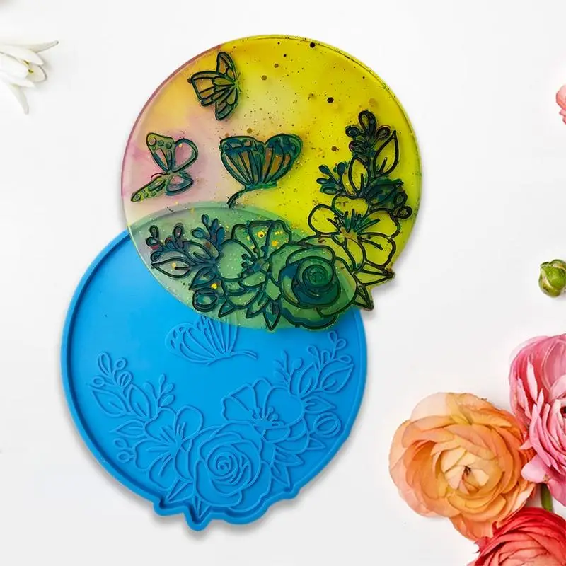 R9JE Silicone Mold for Casting DIY Resin Molds for Butterfly Decorative Tray Making Festival Party DIY Mold Hand
R9JE Silicone Mold for Casting DIY Resin Molds for Butterfly Decorative Tray Making Festival Party DIY Mold Hand