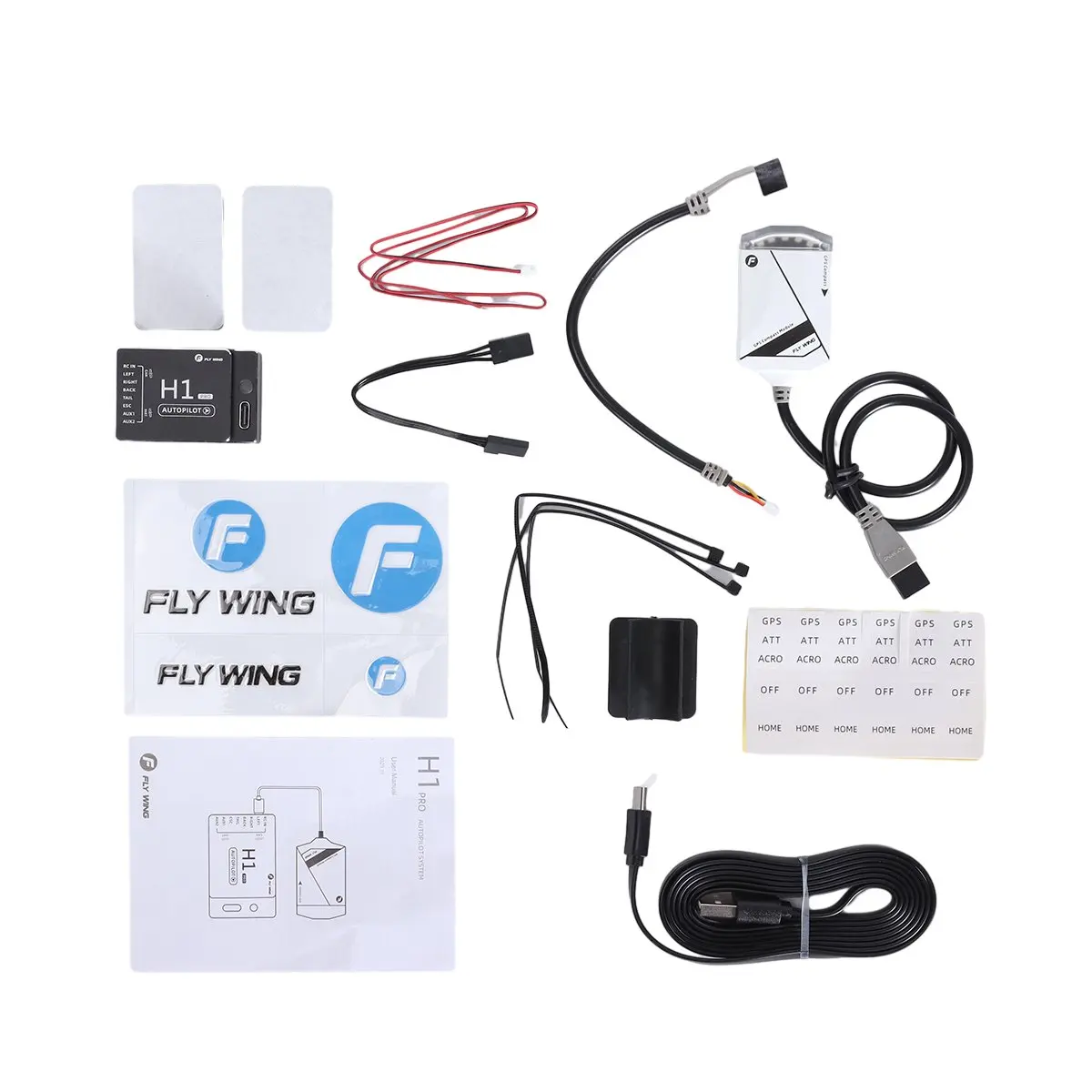 FLY WING H1 PRO Flight Controller with M9 GPS For 280-900 Class 3D Scale RC Helicopter
FLY WING H1 PRO Flight Controller with M9 GPS For 280-900 Class 3D Scale RC Helicopter