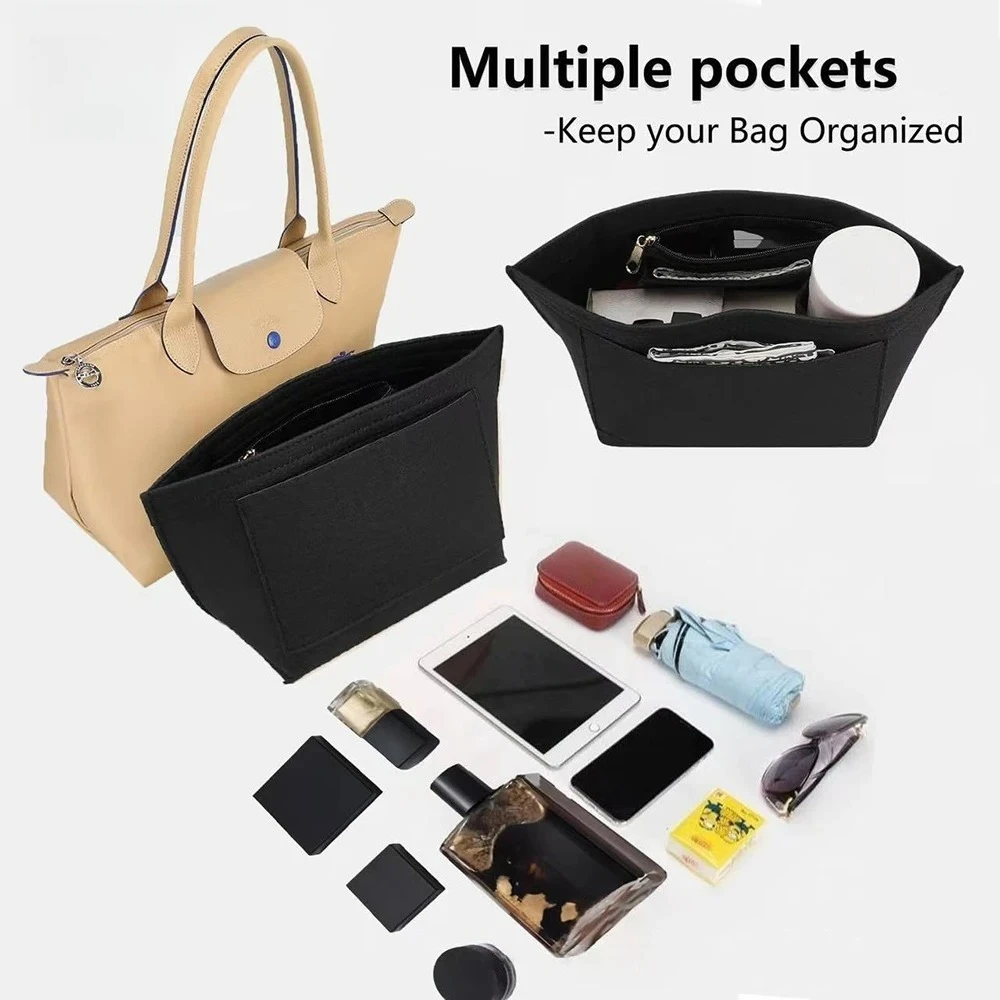 Felt Insert Bag Fits for Longchamp Handbag Liner Bag Felt Cloth Makeup Bag Support Travel Portable Insert Purse Organizer
Felt Insert Bag Fits for Longchamp Handbag Liner Bag Felt Cloth Makeup Bag Support Travel Portable Insert Purse Organizer