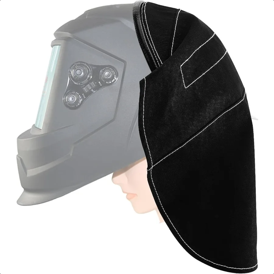 Welding Helmet Cover Welding Hood Back Cover FR Cotton Full Protection Extended Welder Headcover Headgear Cap with Pr Fit Seal
Welding Helmet Cover Welding Hood Back Cover FR Cotton Full Protection Extended Welder Headcover Headgear Cap with Pr Fit Seal