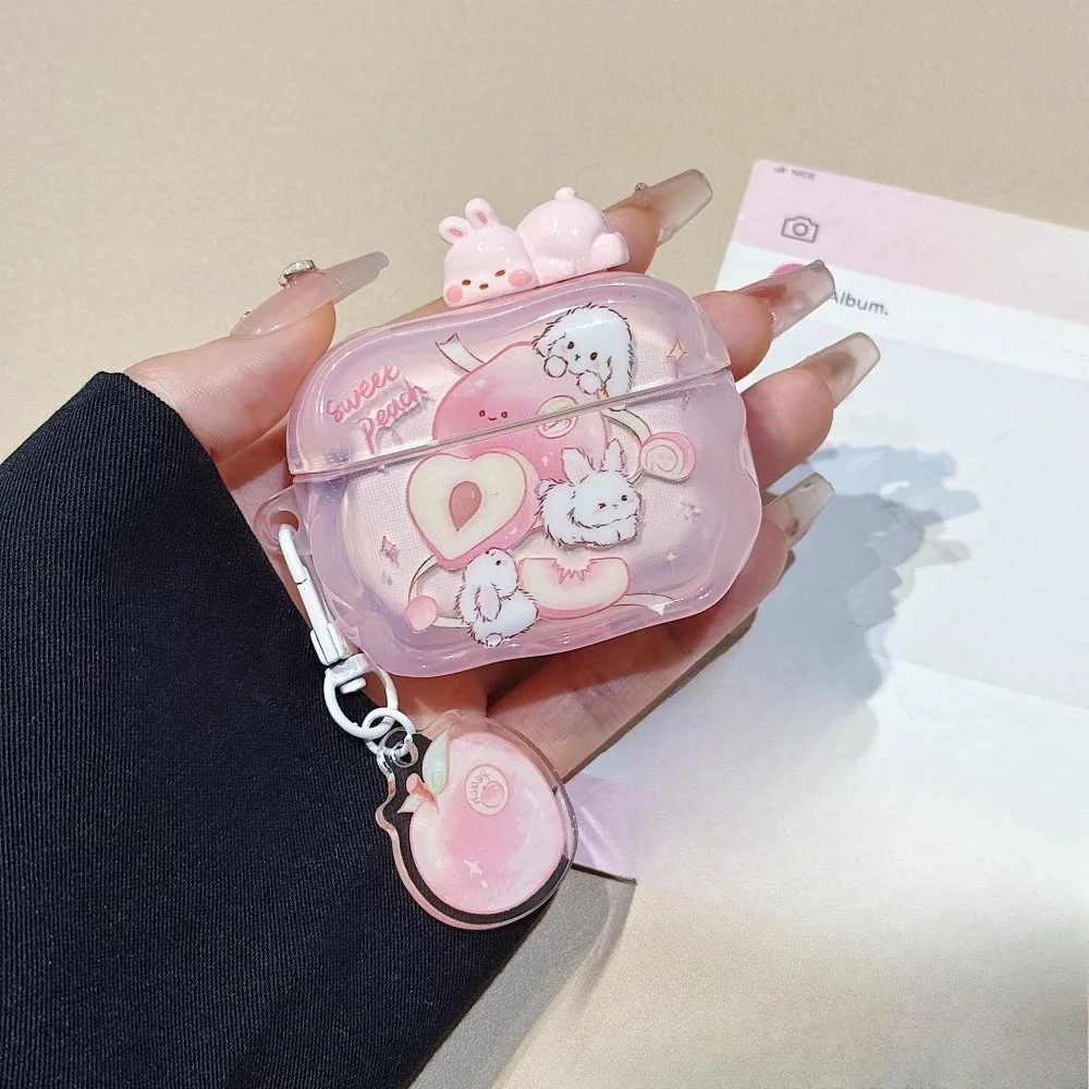 Cute Bluetooth Earphone Protect Case Customized for AirPods3/4/Pro/Pro2 Earphone Cover IMD Softshell Pink Headphones Attachment
Cute Bluetooth Earphone Protect Case Customized for AirPods3/4/Pro/Pro2 Earphone Cover IMD Softshell Pink Headphones Attachment