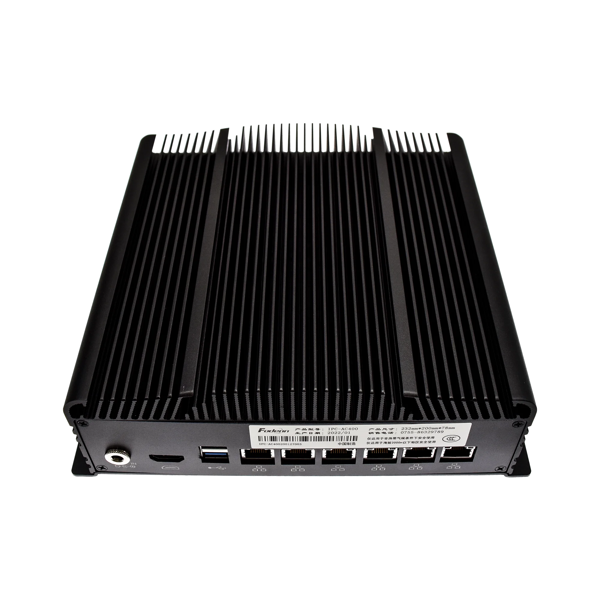 【HOT】Customized Tiger Lake Core 11th Industrial PC 6 PoE Machine Vision Motion Control Industrial Computer Fanless Embedde