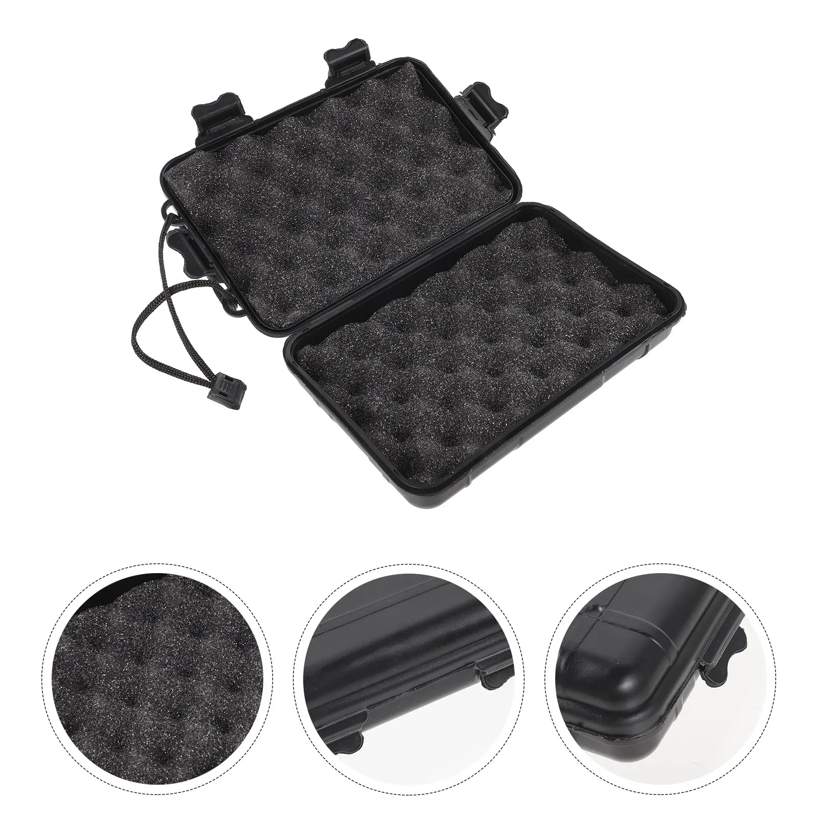 Waterproof Sealing 170x110x50mm Hard Plastic Case Travel Watch Cases Travel Watch Case for Men Portable Dustproof Storage
Waterproof Sealing 170x110x50mm Hard Plastic Case Travel Watch Cases Travel Watch Case for Men Portable Dustproof Storage