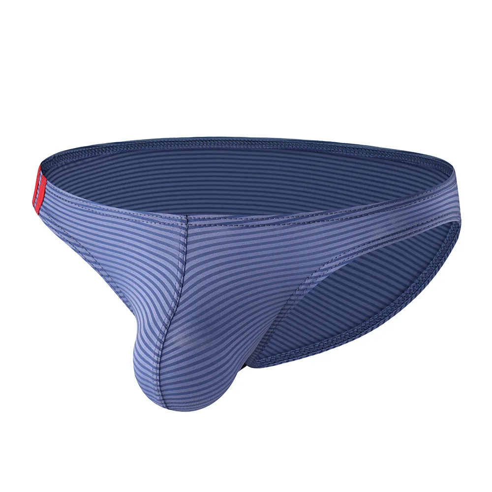 Men's Bulge Briefs Striped Low Rise U Pouch Breathable Mesh Ultra-Stretch Sexy Underwear Comfortable Tanga for Young Men Knicker
Men's Bulge Briefs Striped Low Rise U Pouch Breathable Mesh Ultra-Stretch Sexy Underwear Comfortable Tanga for Young Men Knicker