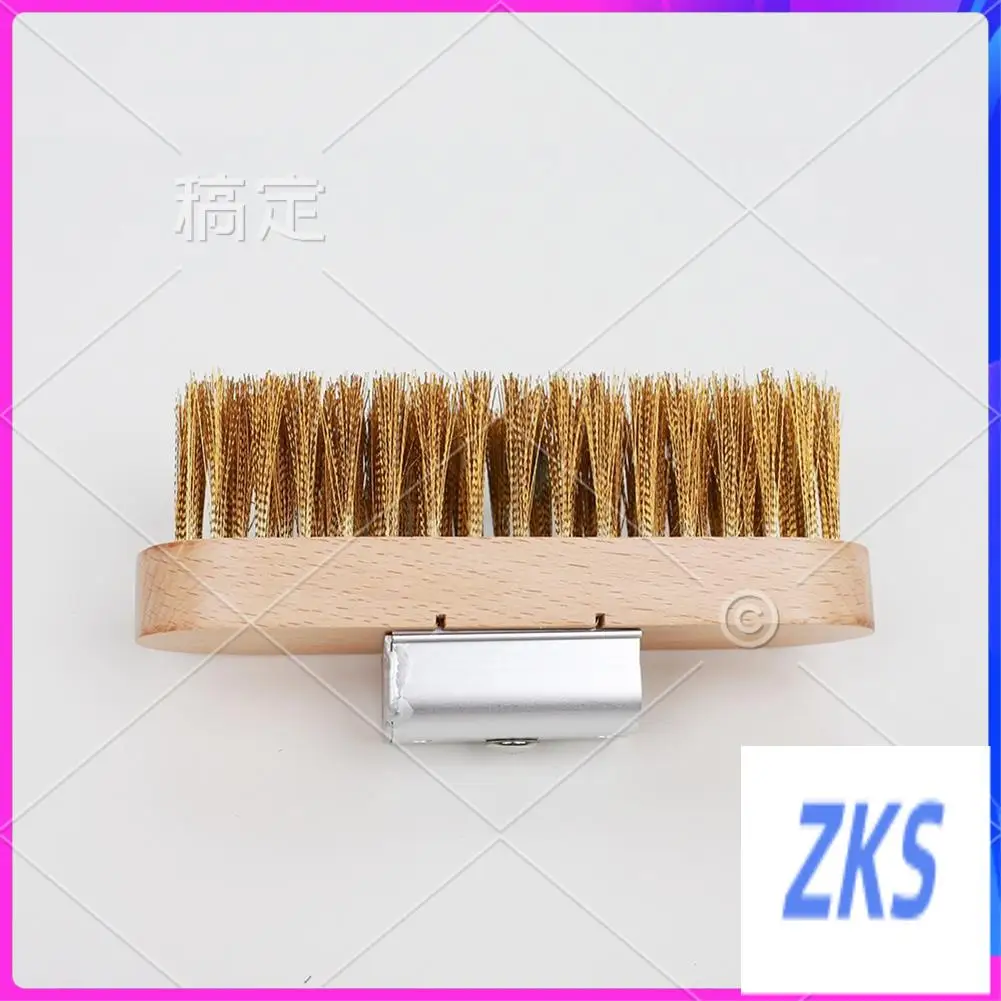 ZZ-Pizza Oven Copper Brush Bristle Brass Scraper Household Grill Cleaning Oven Brush With Aluminium Handle
ZZ-Pizza Oven Copper Brush Bristle Brass Scraper Household Grill Cleaning Oven Brush With Aluminium Handle