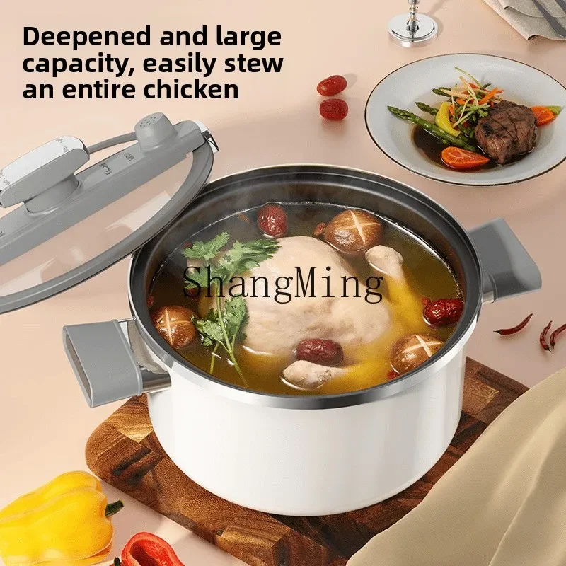 CL Enamel Micro Pressure Nutrition Pot Soup Stew Pot Large Capacity Soup Pot Household Gas Induction Cooker Universal
CL Enamel Micro Pressure Nutrition Pot Soup Stew Pot Large Capacity Soup Pot Household Gas Induction Cooker Universal